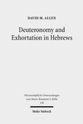 Abbildung von: Deuteronomy and Exhortation in Hebrews - Mohr Siebeck