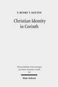 Abbildung von: Christian Identity in Corinth - Mohr Siebeck