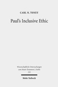 Abbildung von: Paul's Inclusive Ethic - Mohr Siebeck