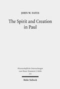 Abbildung von: The Spirit and Creation in Paul - Mohr Siebeck
