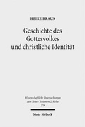 Cover: Geschichte des Gottesvolkes und christliche Identit&auml;t - Mohr Siebeck