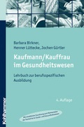 Cover: Kaufmann/Kauffrau im Gesundheitswesen - Kohlhammer