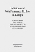 Cover: Religion und Wohlfahrtsstaatlichkeit in Europa - Mohr Siebeck
