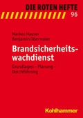 Cover: Brandsicherheitswachdienst - Kohlhammer