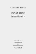 Cover: Jewish Travel in Antiquity - Mohr Siebeck