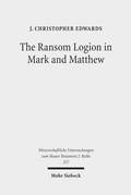Cover: The Ransom Logion in Mark and Matthew - Mohr Siebeck
