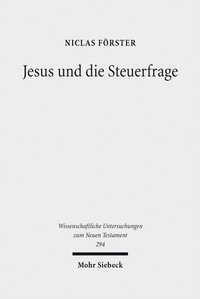 Abbildung von: Jesus und die Steuerfrage - Mohr Siebeck