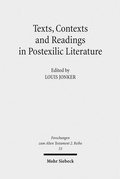 Cover: Texts, Contexts and Readings in Postexilic Literature - Mohr Siebeck
