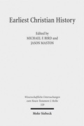 Cover: Earliest Christian History - Mohr Siebeck