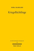 Cover: Kriegsfl&uuml;chtlinge - Mohr Siebeck