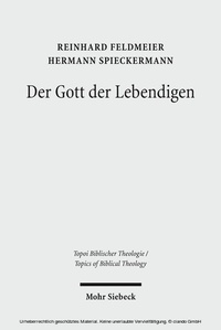 Abbildung von: Der Gott der Lebendigen - Mohr Siebeck