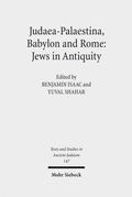 Cover: Judaea-Palaestina, Babylon and Rome: Jews in Antiquity - Mohr Siebeck