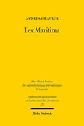 Abbildung von: Lex Maritima - Mohr Siebeck