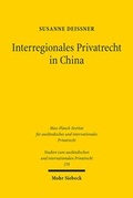 Abbildung von: Interregionales Privatrecht in China - Mohr Siebeck