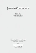 Abbildung von: Jesus in Continuum - Mohr Siebeck