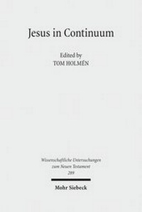 Abbildung von: Jesus in Continuum - Mohr Siebeck