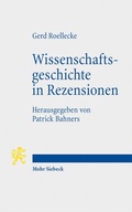 Cover: Wissenschaftsgeschichte in Rezensionen - Mohr Siebeck
