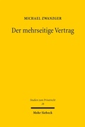 Bild: Der mehrseitige Vertrag - Mohr Siebeck