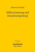 Bild: Mitbestimmung und Demokratieprinzip - Mohr Siebeck