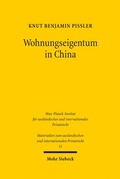 Cover: Wohnungseigentum in China - Mohr Siebeck
