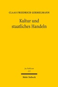 Cover: Kultur und staatliches Handeln - Mohr Siebeck