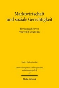 Abbildung von: Marktwirtschaft und soziale Gerechtigkeit - Mohr Siebeck