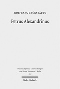Abbildung von: Petrus Alexandrinus - Mohr Siebeck