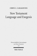 Abbildung von: New Testament Language and Exegesis - Mohr Siebeck