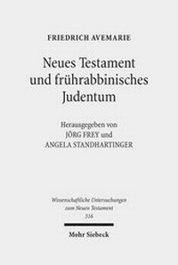Abbildung von: Neues Testament und fruehrabbinisches Judentum - Mohr Siebeck