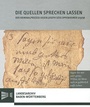 Cover: Die Quellen sprechen lassen - Kohlhammer