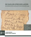 Cover: Die Quellen sprechen lassen - Kohlhammer