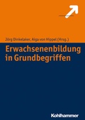 Cover: Erwachsenenbildung in Grundbegriffen - Kohlhammer