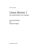 Cover: Linea diretta 1 - Hueber Verlag eBooks