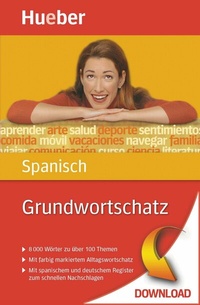 Abbildung von: Grundwortschatz Spanisch - Hueber Verlag