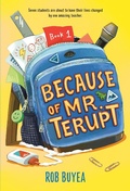 Cover: Because of Mr. Terupt - Delacorte Press