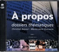 Cover: &Agrave; propos B1-B2 - Hueber Verlag