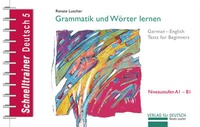 Abbildung von: Grammatik und Wörter lernen - Hueber Verlag