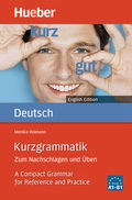 Cover: Kurzgrammatik Deutsch English Edition - Hueber Verlag