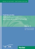 Cover: Fortbildung f&uuml;r Kursleitende Deutsch als Zweitsprache - Hueber Verlag