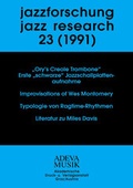 Cover: Jazzforschung - Jazz Research / Jazzforschung - Jazz Research - Akademische Druck- und Verlagsanstalt