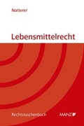 Cover: Lebensmittelrecht - Manz