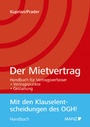 Cover: Der Mietvertrag - Manz