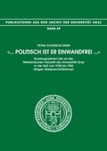 Cover: "... Politisch ist er einwandfrei..." - Akademische Druck- und Verlagsanstalt