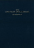 Cover: Das Hainricus-Sakramentar - Akademische Druck- und Verlagsanstalt
