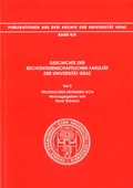Cover: Geschichte der Rechtswissenschaftlichen Fakult&auml;t der Universit&auml;t Graz - Akademische Druck- und Verlagsanstalt