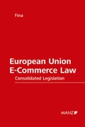 Cover: European Union E-Commerce Law - Manz