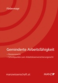 Cover: Geminderte Arbeitsf&auml;higkeit - Manz