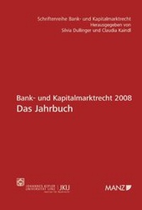Abbildung von: Jahrbuch Bank- und Kapitalmarktrecht 2008 - Manz