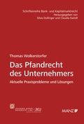 Cover: Das Pfandrecht des Unternehmers - Manz