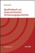 Cover: Quellenbuch zur &ouml;sterreichischen Verfassungsgeschichte 1848-1955 - Manz
